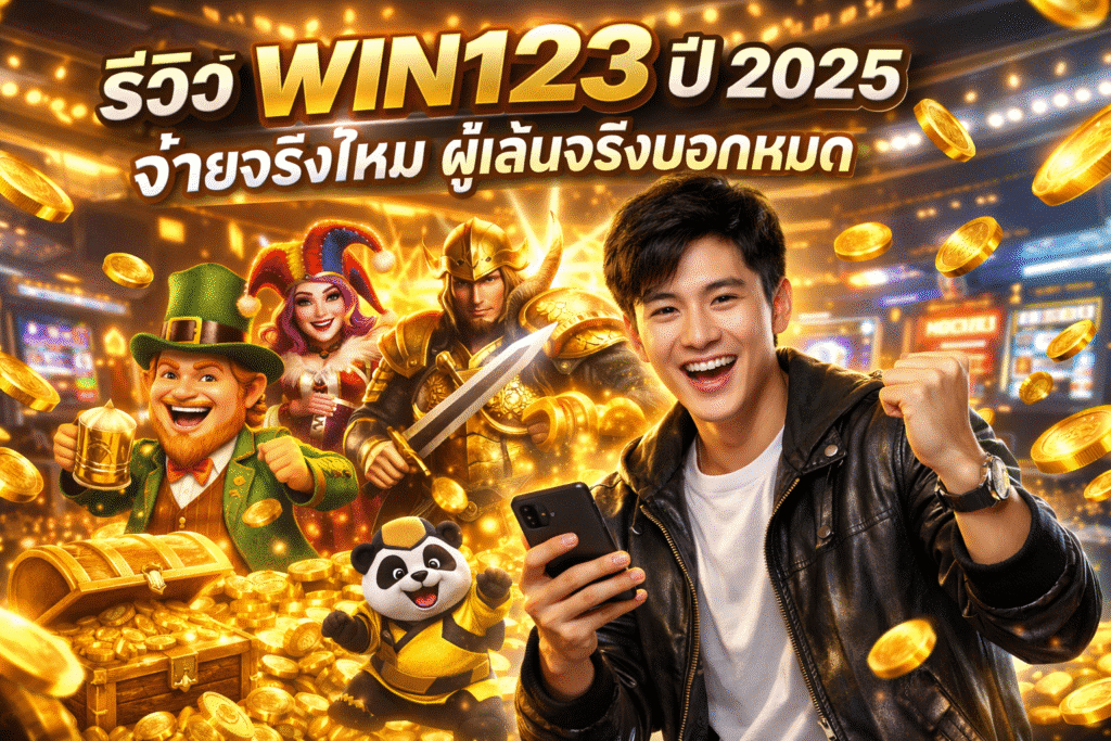 รีวิว WIN123 ปี 2025 จ่ายจริงไหม ผู้เล่นจริงบอกหมด