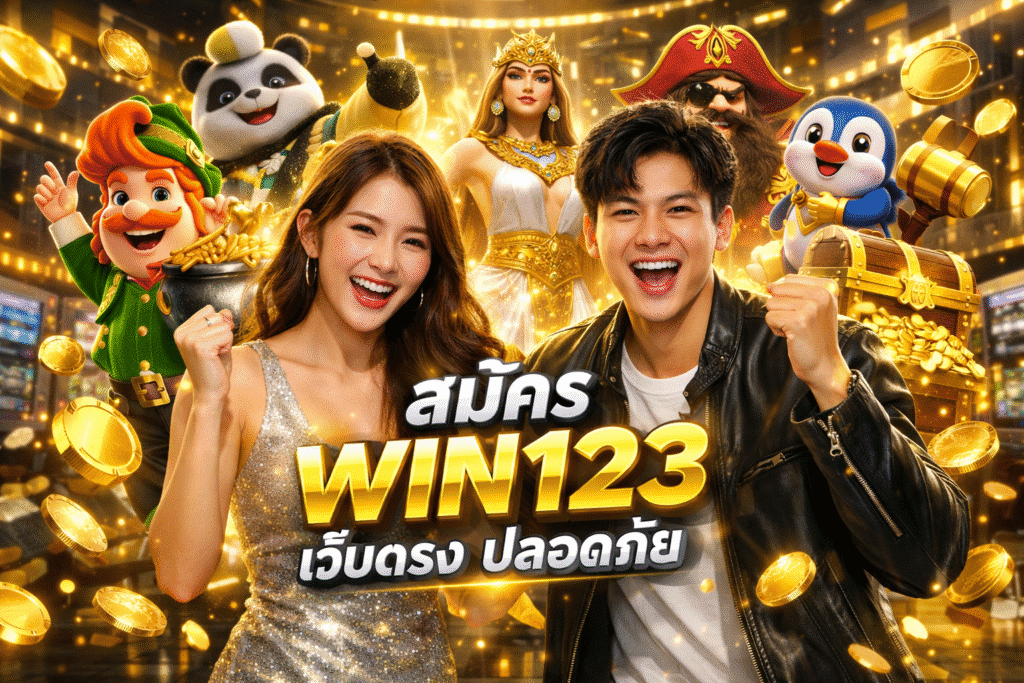 สมัคร WIN123 เว็บตรง ปลอดภัย